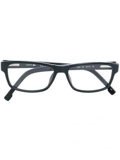 Lacoste Square Glasses In Black