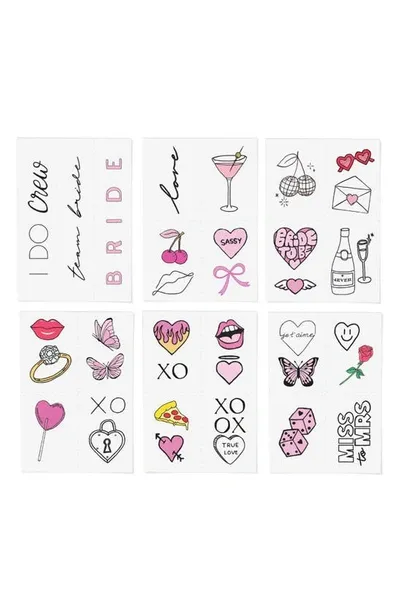 Inked By Dani Bachelorette Babe Temporary Tattoos In Multi