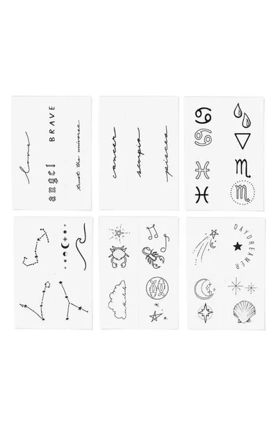 Inked By Dani Water Zodiac Temporary Tattoos In Black