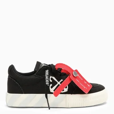 Off-white Kids' Black Low Sneakers Vulcanized