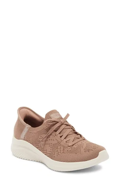 Skechers X Martha Stewart Ultra Flex 3.0 Slip-in® Sneaker In Mocha