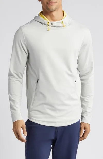 Swannies Ivy Golf Hoodie In Glacier Lemon