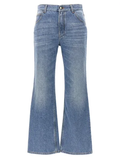 Chloé High Waist Jeans In Blue