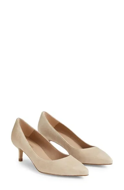 Lk Bennett Audrey Pointed Toe Pump In Trench