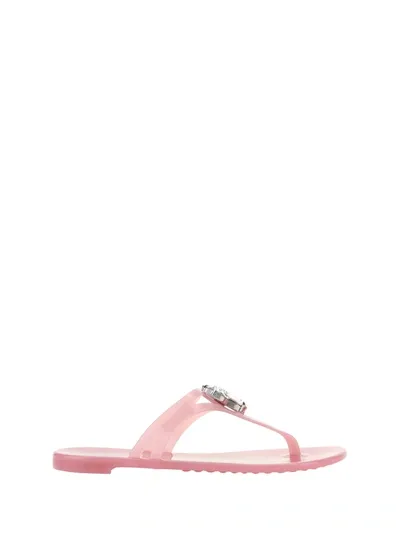 Casadei Sandali Queen Bee Beach In Pink