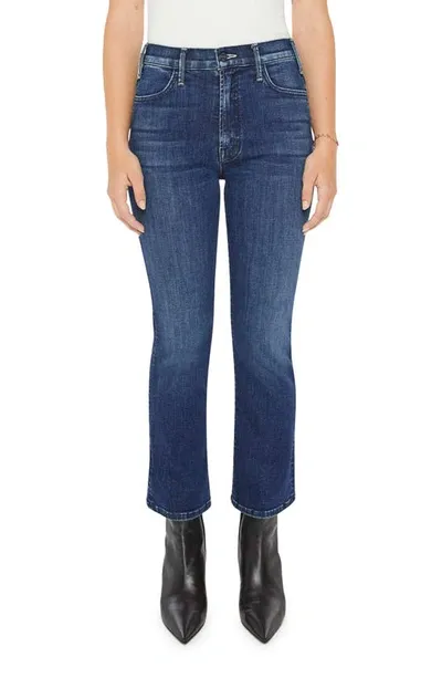 Mother Petite Lil Hustler Ankle Jeans Heirloom In Blue