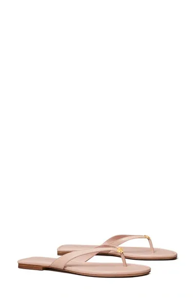 Tory Burch Classic Flip Flop In Shell Pink