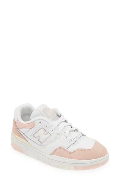 New Balance Kids' 550 Basketball Sneaker In Pink Haze