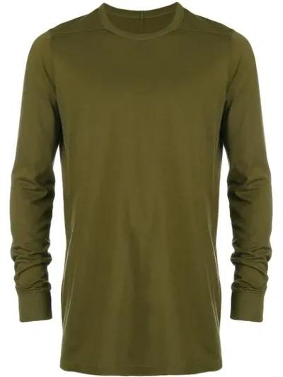 Rick Owens Pullover Mit Rundhalsausschnitt In Green