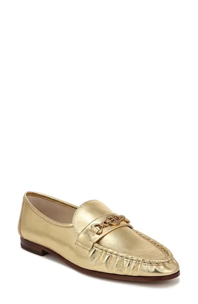 Sam Edelman Lucca Loafer In Gold