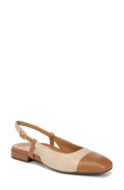 Vionic Petaluma Slingback Flat In Natural