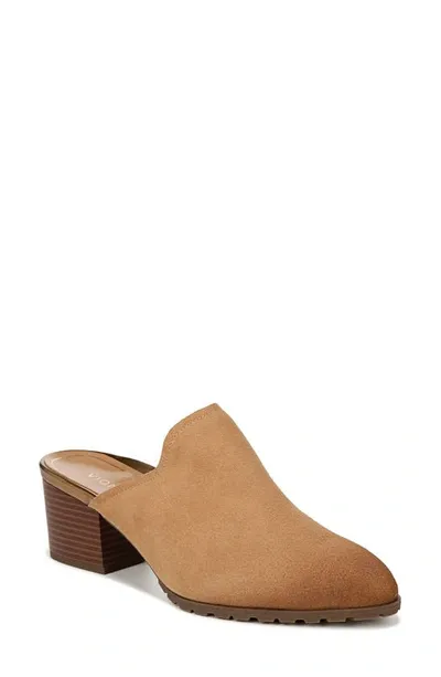 Vionic Claremont Block Heel Mule In Camel