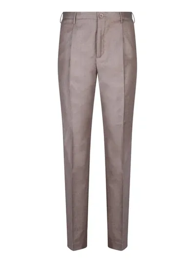 Incotex Trousers In Grey