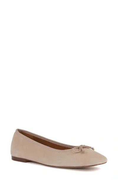 Geox Marsilea Ballet Flat In Beige