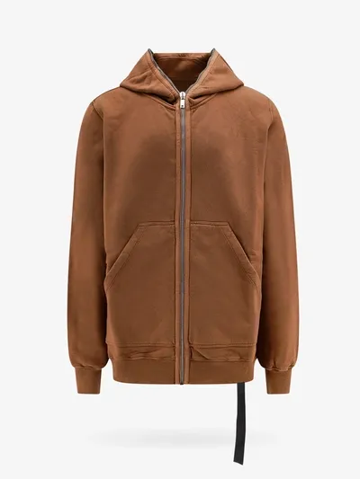 Drkshdw Sweatshirt In Brown