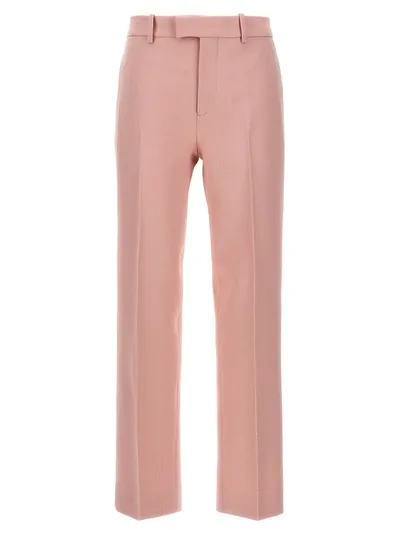 Burberry Tailored Trousers Pants In Pink