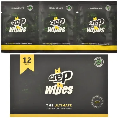 Crep Protect Ultimate Trainer Cleaning Wipes In Black