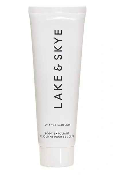 Lake & Skye Orange Blossom Body Exfoliant In White