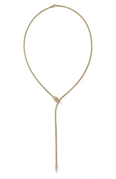 John Hardy Naga Y-necklace In Gold