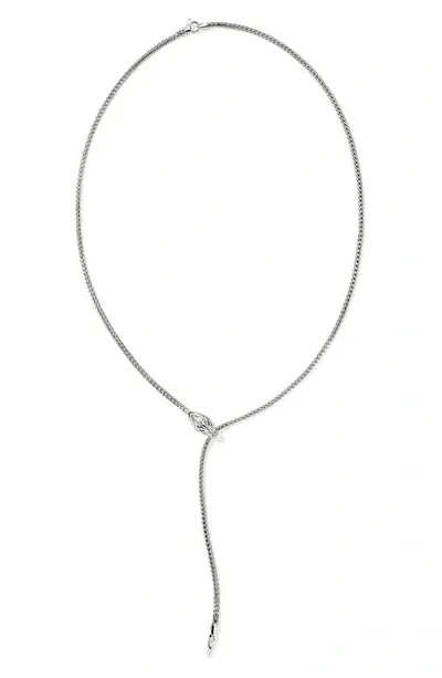 John Hardy Naga Y-necklace In Sterling Silver