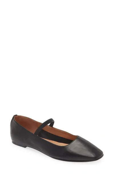 Madewell The Greta Ballet Flat In True Black