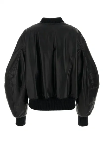 Attico The  Jackets In Negro