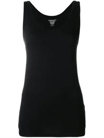 Majestic Perfectly Fitted Top In Black