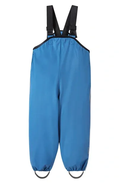 Reima Kids' Lammikko Waterproof Rain Pants In Denim Blue