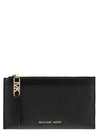 Michael Kors Large Credit Card Holder In Grained Leather