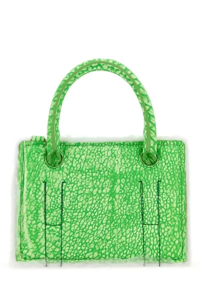 Dentro Mini Otto Leather Tote Bag In Printed