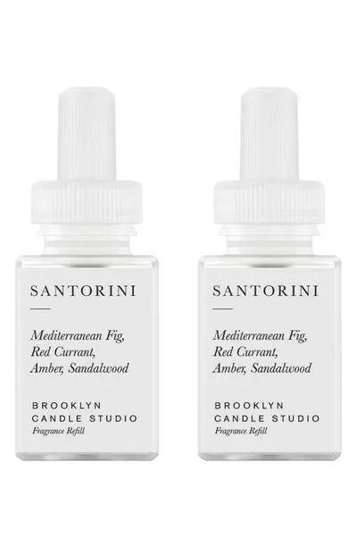 Pura X Brooklyn Candle 2-pack Diffuser Fragrance Refills In Santorini