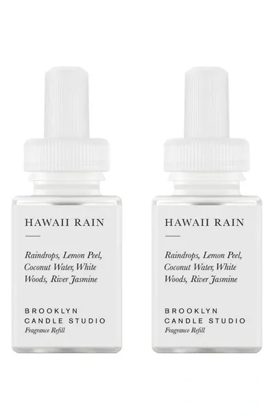 Pura X Brooklyn Candle 2-pack Diffuser Fragrance Refills In Hawaii Rain