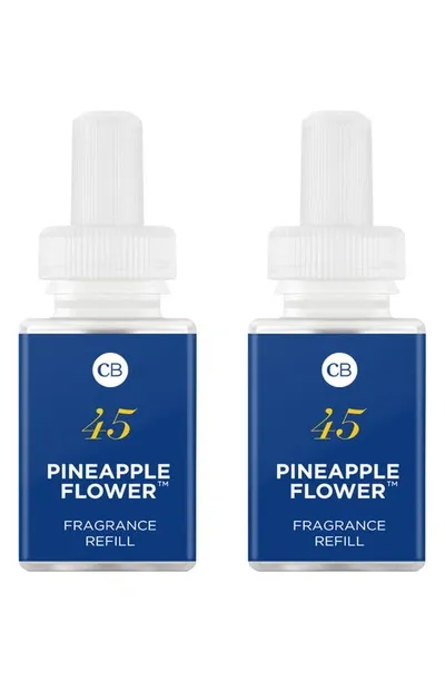 Pura X Capri Blue 2-pack Diffuser Fragrance Refills In Pineapple Flower