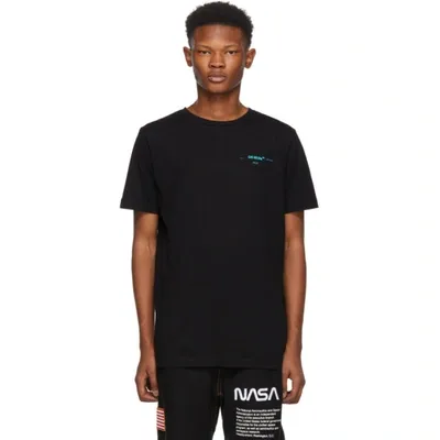 Off-white Gradient Logo Short Sleeve T-shirt In 1088 Blk/mu