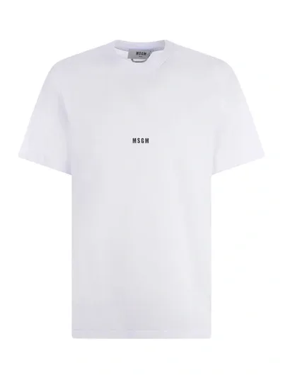 Msgm T-shirt  Men Color White