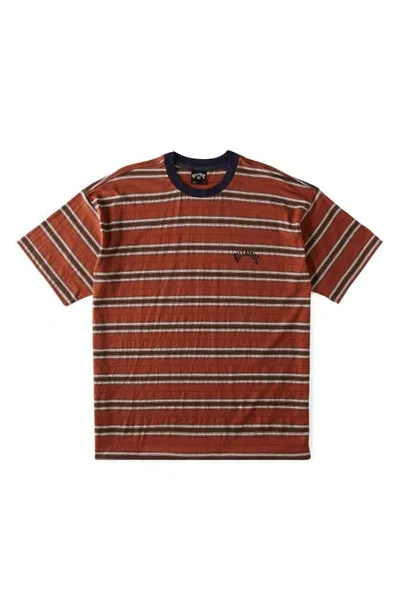 Billabong Baxter T-shirt In Rust