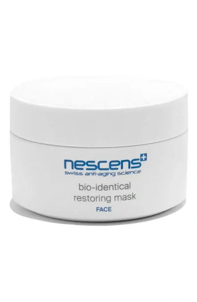 Nescens Bio-identical Restoring Face Mask In White