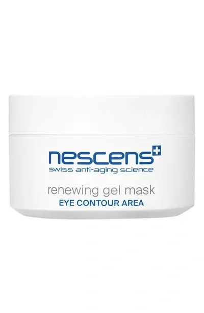 Nescens Renew Gel Eye Contour Mask In White