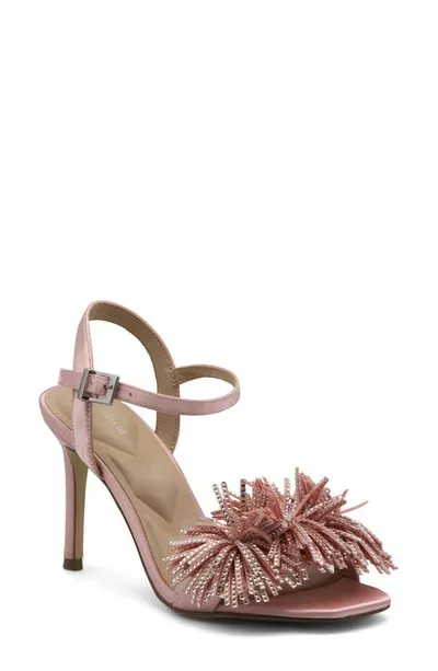 Charles David Eternity Ankle Strap Sandal In Baby Pink