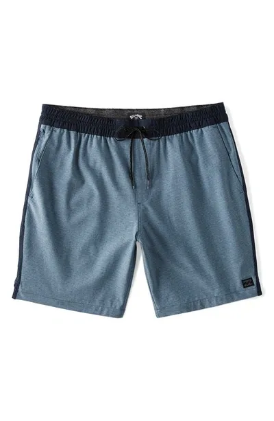 Billabong Crossfire Swim Trunks In Denim Blue