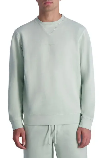 Karl Lagerfeld Crewneck Sweatshirt In Mint