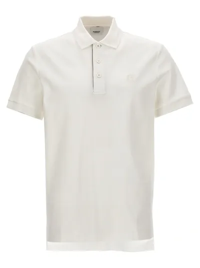 Burberry Eddie Polo In White