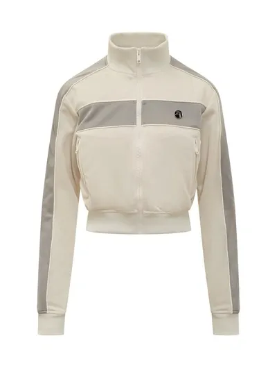 Ambush Cropped Track Jkt In Beige