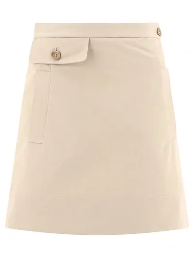 Aspesi Abigayle Skirts In Beige