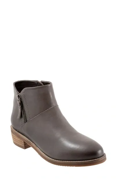 Softwalk Roselle Ankle Boot In Dark Grey