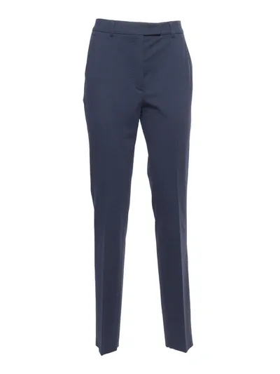 Max Mara Studio Pants In Blue