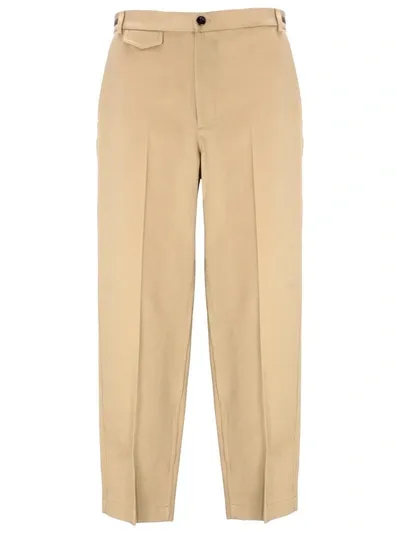 Gucci Trousers In Beige