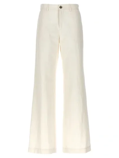 Apc Pants A.p.c. Woman Color White