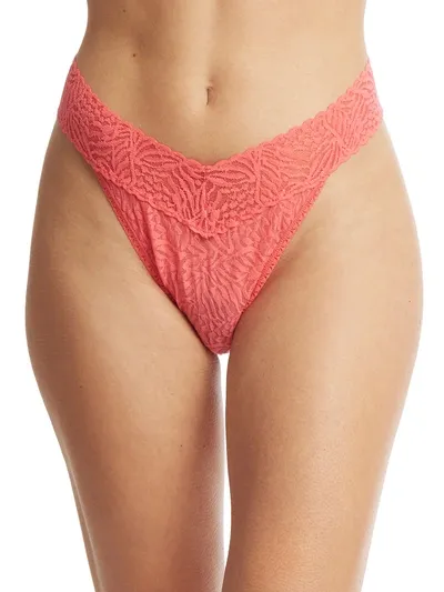 Hanky Panky Animal Instincts Original Rise Thong In Red