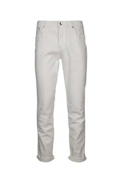 Brunello Cucinelli Jeans In White